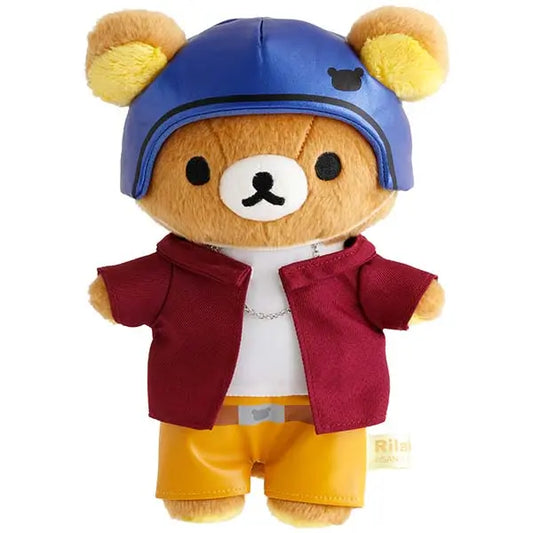 Sanrio Japan (San-X) - Collectible Plush Toy - Anime "Rilakkuma" - Rilakkuma (Motorcycle)