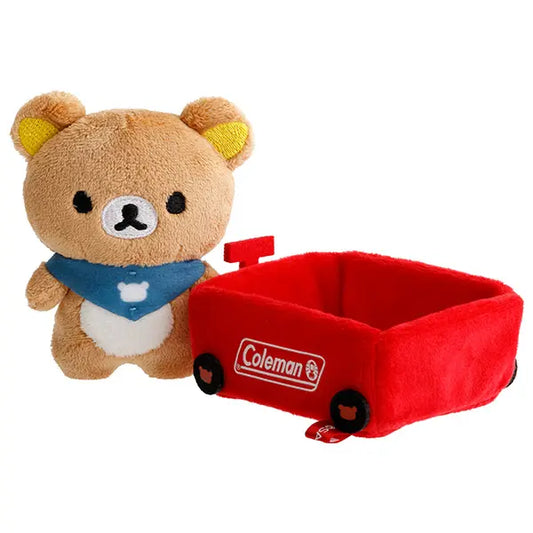 AUG 3 PREORDER - Sanrio Japan (San-X) - Palm-sized Plush Toy Set (Coleman x Rilakkuma)
