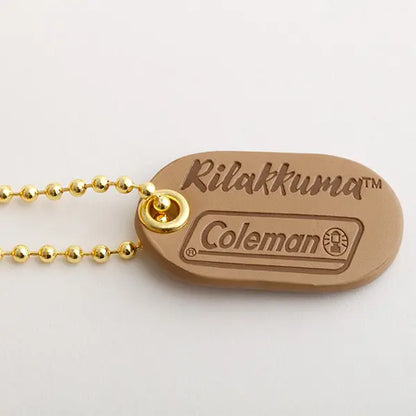 AUG 3 PREORDER - Sanrio Japan (San-X) - Plush Keychain (Coleman x Rilakkuma)