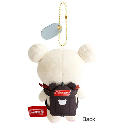 AUG 3 PREORDER - Sanrio Japan (San-X) - Plush Keychain (Coleman x Korilakkuma)
