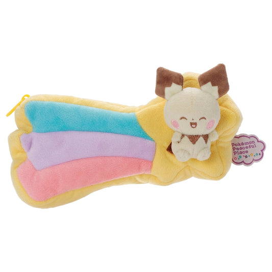 Japan Pokemon Center - PokePeace - Plush Pouch (Starry Sky Ver.) - Pichu