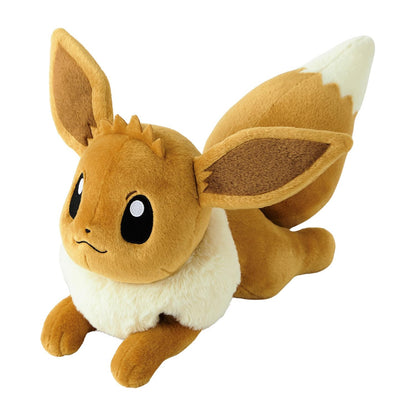 Japan Pokemon Centre - Life-Size Eevee - Lying Down Plush