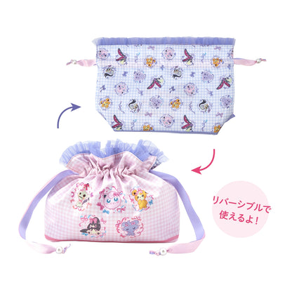 Japan Pokemon Center Original - Reversible drawstring bag - Don't Attack Me