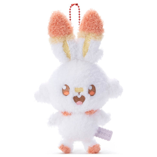Japan Pokemon Center - PokePeace - Scorbunny - Plush Keychain