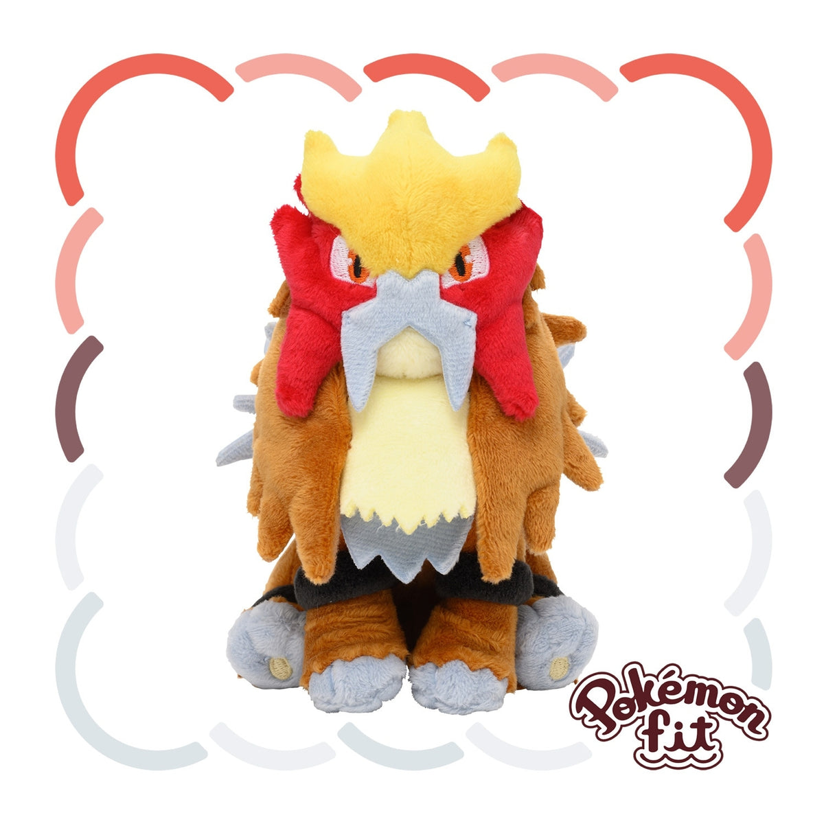 Pokemon Center Japan - 244 Plush Toy Pokémon Fit - Entei
