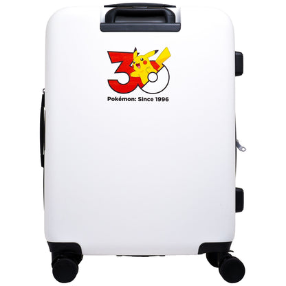 Japan Pokemon Center - Pokémon 30th Anniversary Suitcase M 59L White