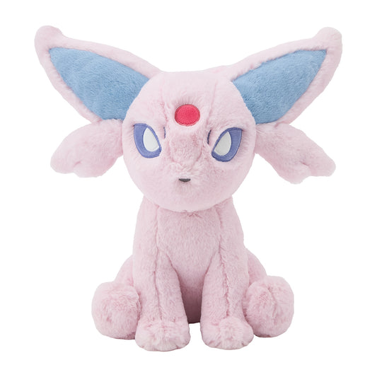 Japan Pokemon Center Original - Espeon - Fluffy Huggable Plush