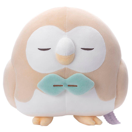 Japan Pokemon Center - PokePeace -  Plush Toy (Sleeping Version) - Rowlet