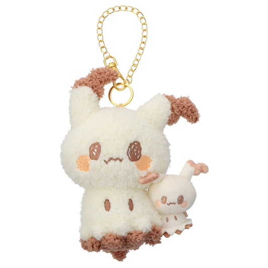 Japan Pokemon Center - PokePeace - Plush Keychain (Together Version) - Mimikyu