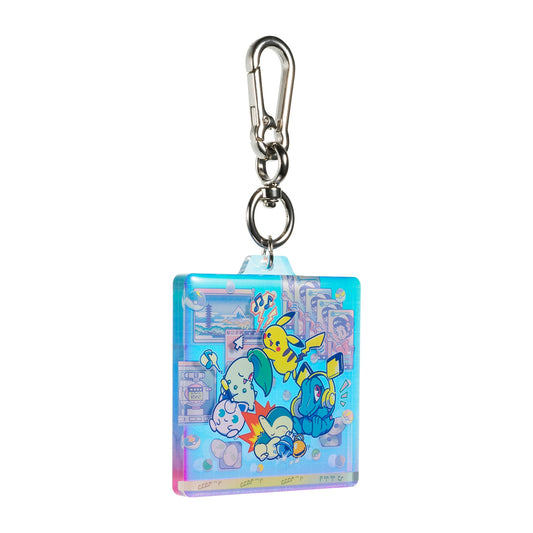 Japan Pokemon Center Original - Acrylic Keychain - Timeless Adventure Johto