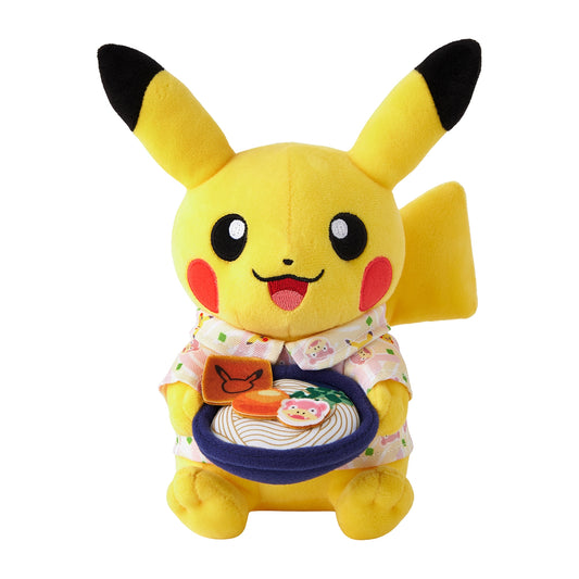 Japan Pokemon Center Original - Pikachu - Kagawa Limited - Udon Plush