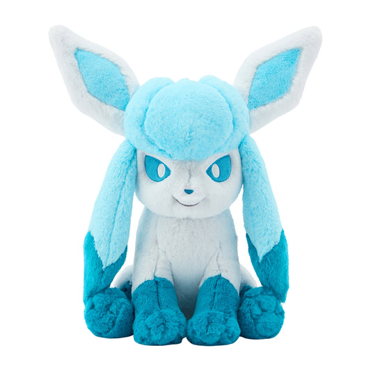 Japan Pokemon Center Original - Glaceon - Fluffy Huggable Plush