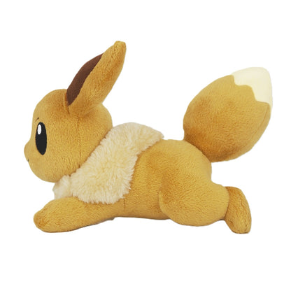 Japan Pokemon Center - Eevee (crawling) Plush Toy S Size