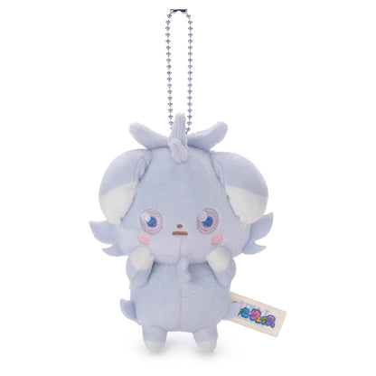 Japan Pokemon Center - PokePeace - Funny Face Espurr - Plush Keychain