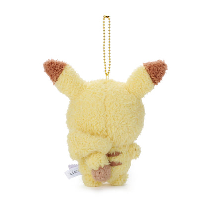 Japan Pokemon Center - PokePeace - Pikachu - Plush Keychain