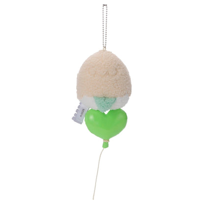 Japan Pokemon Center - PokePeace -  Mellow Heart - Plush Keychain - Rowlet