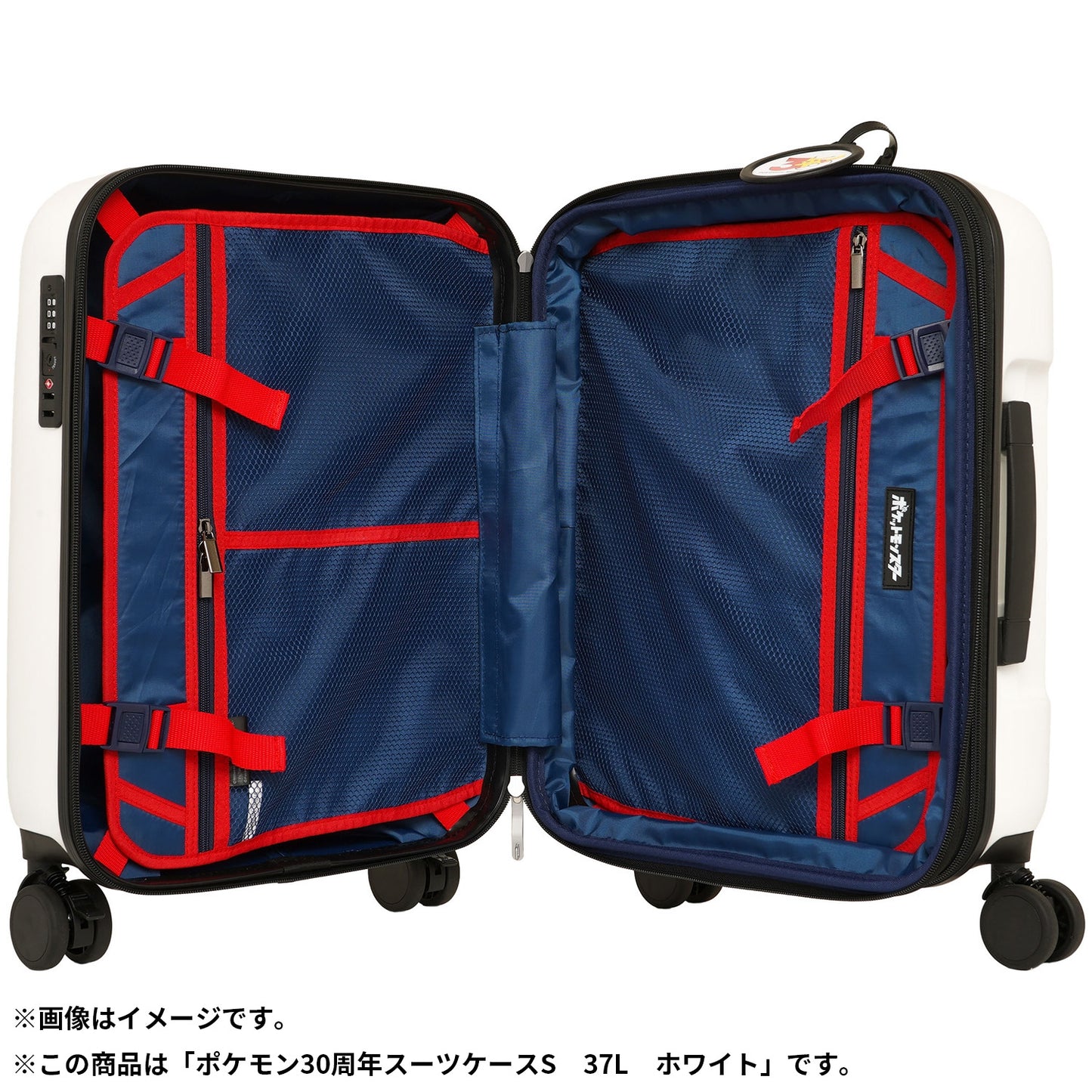 Japan Pokemon Center - Pokémon 30th Anniversary Suitcase L 96L Black