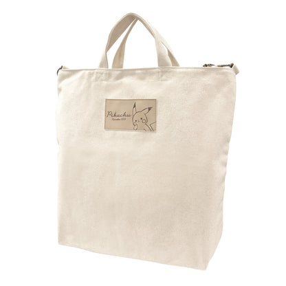 Japan Pokemon Center - Shoulder Tote Bag - Basic Pikachu