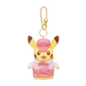 Pikachu Sweets by Pokémon Cafe Japan - Pikachu Plush Keychain
