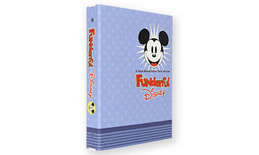 Tokyo Disney Resort - Funderful Disney Fan Club Limited - Mickey Mouse - Binder
