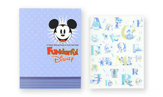 Tokyo Disney Resort - Funderful Disney Fan Club Limited - Mickey Mouse - Binder
