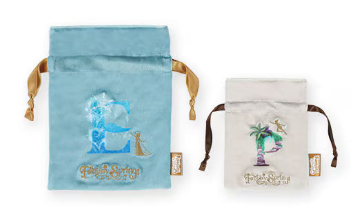 Tokyo Disney Resort - Funderful Disney Fan Club Limited - Fantasy Springs - Drawstring Bag 2 Set
