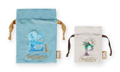 Tokyo Disney Resort - Funderful Disney Fan Club Limited - Fantasy Springs - Drawstring Bag 2 Set