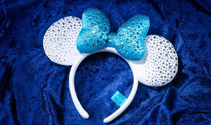NOV 25 PREORDER - Disneysea 25th Anniversary - Sparkling Jubilee x Swarovski - Minnie Ears
