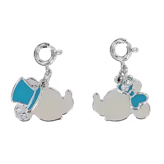 NOV 25 PREORDER - Disneysea 25th Anniversary - Sparkling Jubilee x Swarovski - Mickey & Minnie Mouse Charm Set