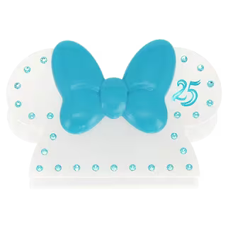 NOV 25 PREORDER - Disneysea 25th Anniversary - Sparkling Jubilee x Swarovski - Minnie Mouse Hair Clip