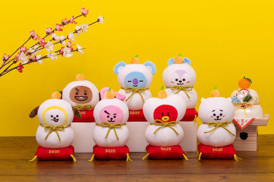 BT21 - Japanese New Year 2025 - Kagami Mochi Plush Toy