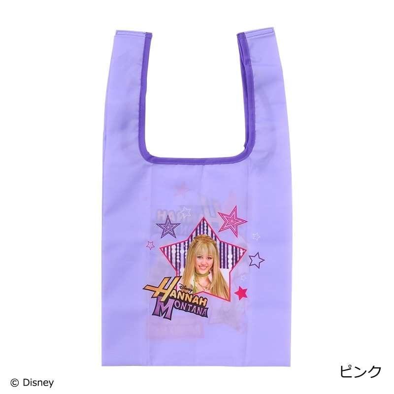 Disney Japan x PLAZA - Hannah Montana - Purple ECO Bag with Pouch