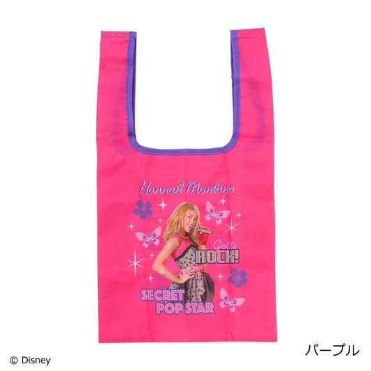 Disney Japan x PLAZA - Hannah Montana - Pink ECO Bag with Pouch