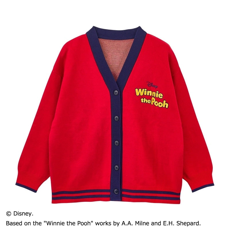 Disney Japan x PLAZA - Pooh & Piglet - Knit Cardigan