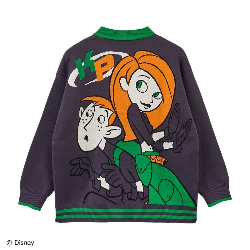 Disney Japan x PLAZA - Kim Possible/ Knit Cardigan