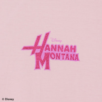 Disney Japan x PLAZA - Hannah Montana - Oversized Pink T-Shirt - World Tour