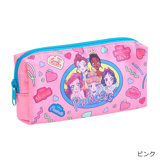 Disney Japan x PLAZA - Disney Princess - Anime Style Pencil Case (Pink)
