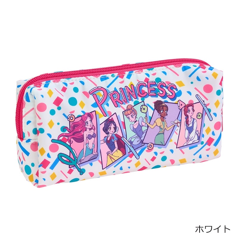 Disney Japan x PLAZA - Disney Princess - Anime Style Pencil Case (White)