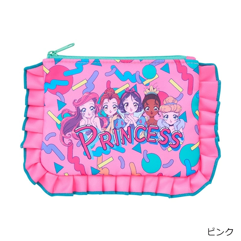 Disney Japan x PLAZA - Disney Princess - Anime Style Frill Pouch (Pink)