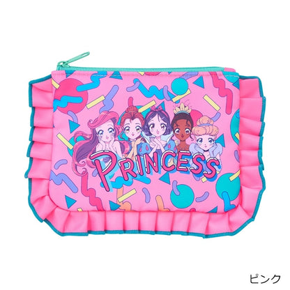 Disney Japan x PLAZA - Disney Princess - Anime Style Frill Pouch (Pink)