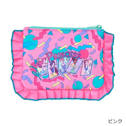 Disney Japan x PLAZA - Disney Princess - Anime Style Frill Pouch (Pink)