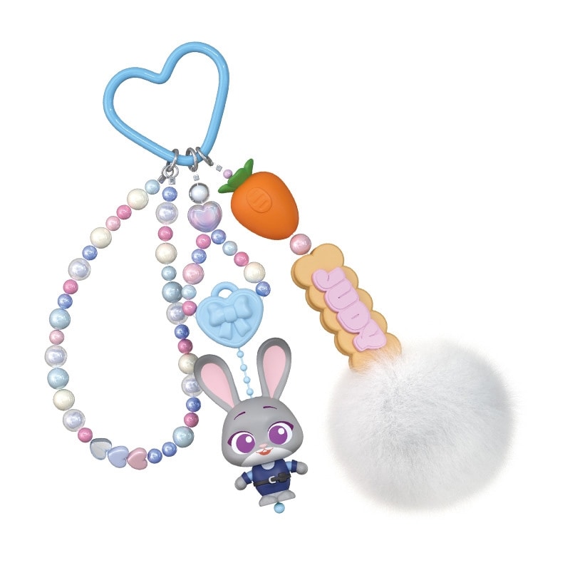 Disney Japan x PLAZA - Zootopia - BLOKEES Daadoos Art Series 01 Cotton Candy Adventures - Keychain Blind Box