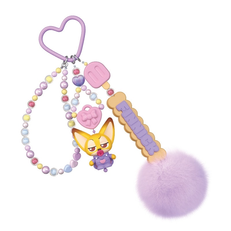 Disney Japan x PLAZA - Zootopia - BLOKEES Daadoos Art Series 01 Cotton Candy Adventures - Keychain Blind Box