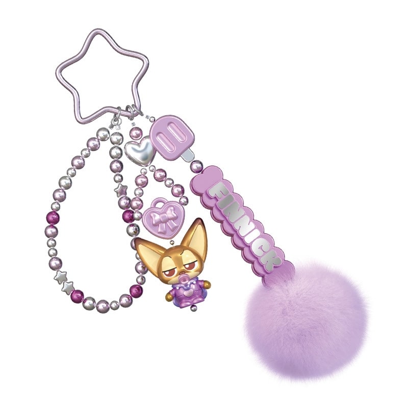 Disney Japan x PLAZA - Zootopia - BLOKEES Daadoos Art Series 01 Cotton Candy Adventures - Keychain Blind Box