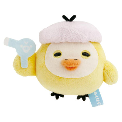 Sanrio Japan (San-X) - Kiiroitori Public Bath Limited Edition - Palm-Sized Plush Toy (Hair Dryer)