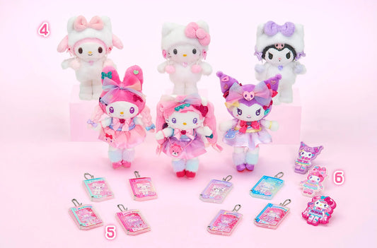 Sanrio Japan - Harajuku Flagship Store - Plush Mascot Keychains, Magnets & Keychain Blind Box