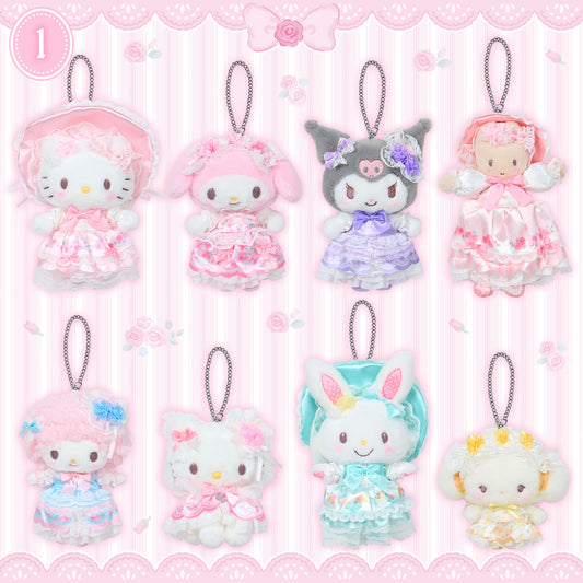 SEPT 3 PREORDER - Sanrio Japan - Fairytale Party Design - Plush Keychains