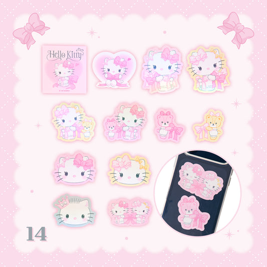 OCT 29 PREORDER - Sanrio Japan - Favorite Design Series -  Hello Kitty - Sticker Set