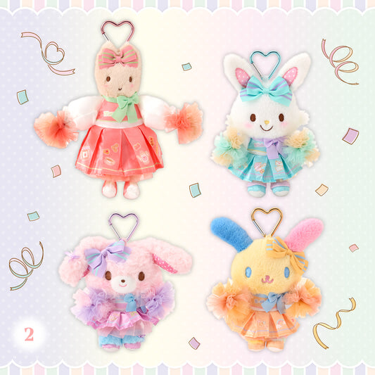SEPT 16 PREORDER - Sanrio Japan - Cheer Tales - Plush Keychains