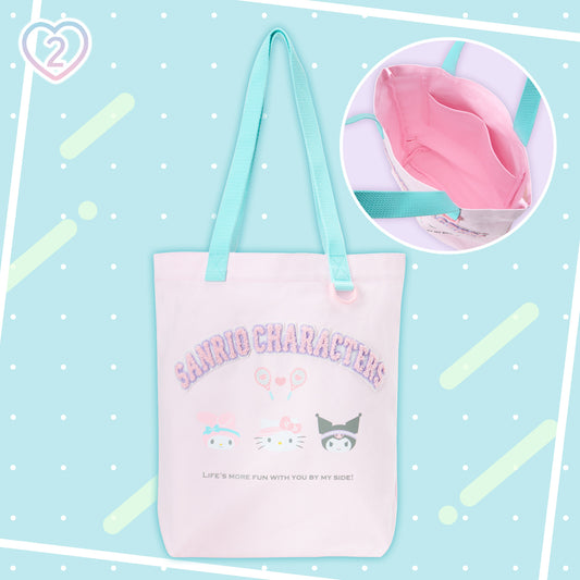AUG 26 PREORDER - Sanrio Japan - Sanrio Girls' Tennis Club - Tote Bag